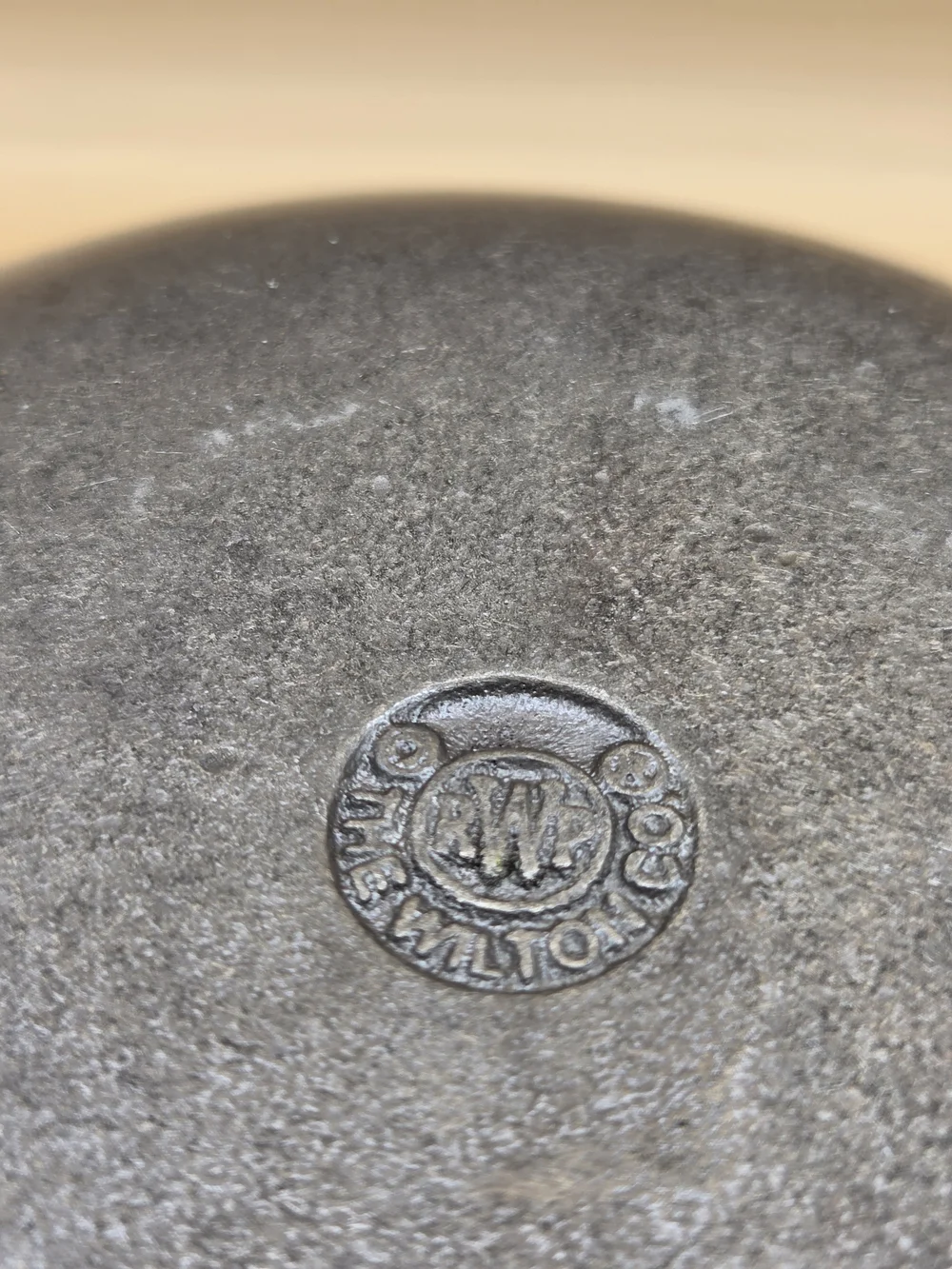 Wilton Armetale Ornate Silver-Tone Embossed Serving Bowl